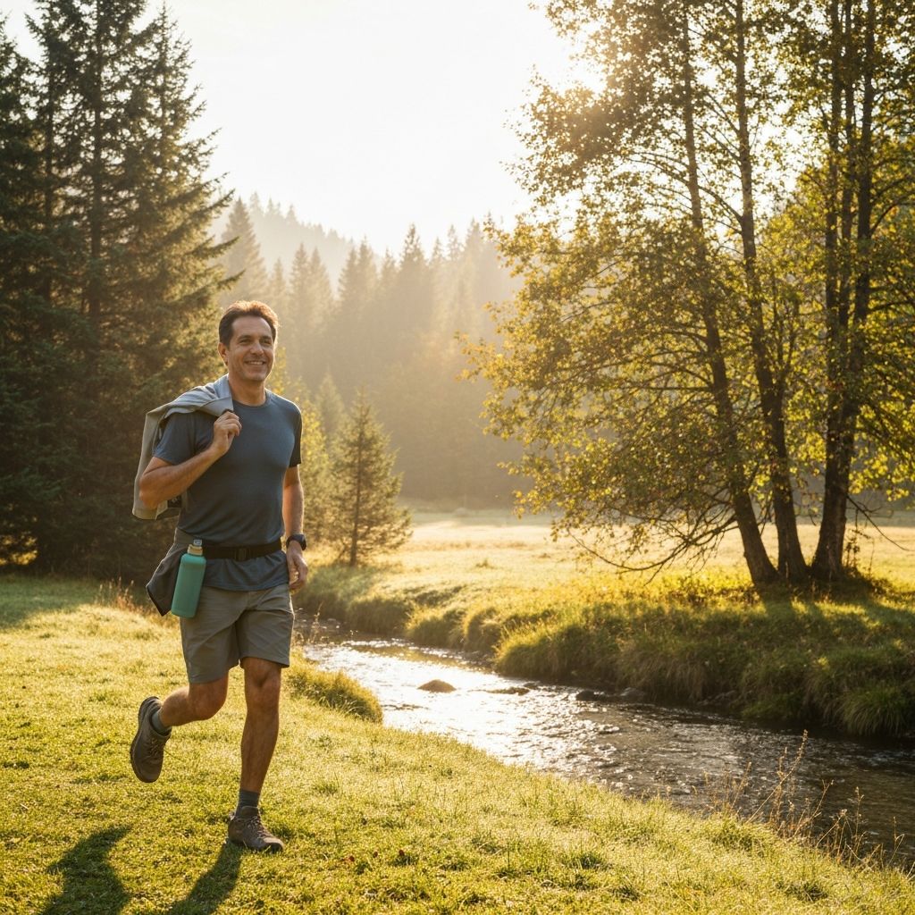 Aktiver Lebensstil für Männer